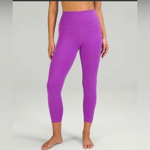 LULULEMON Moonlight Magenta leggings